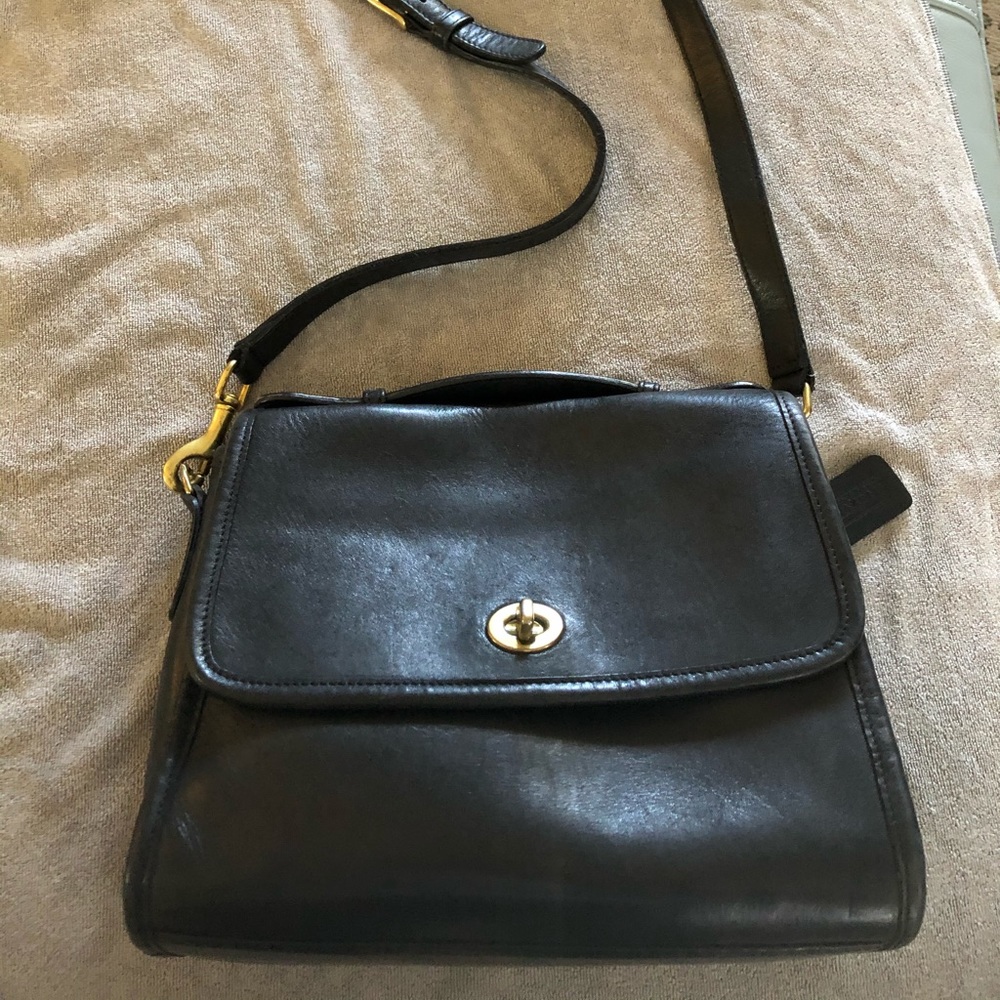 Coach Vintage 9870 Black Purse